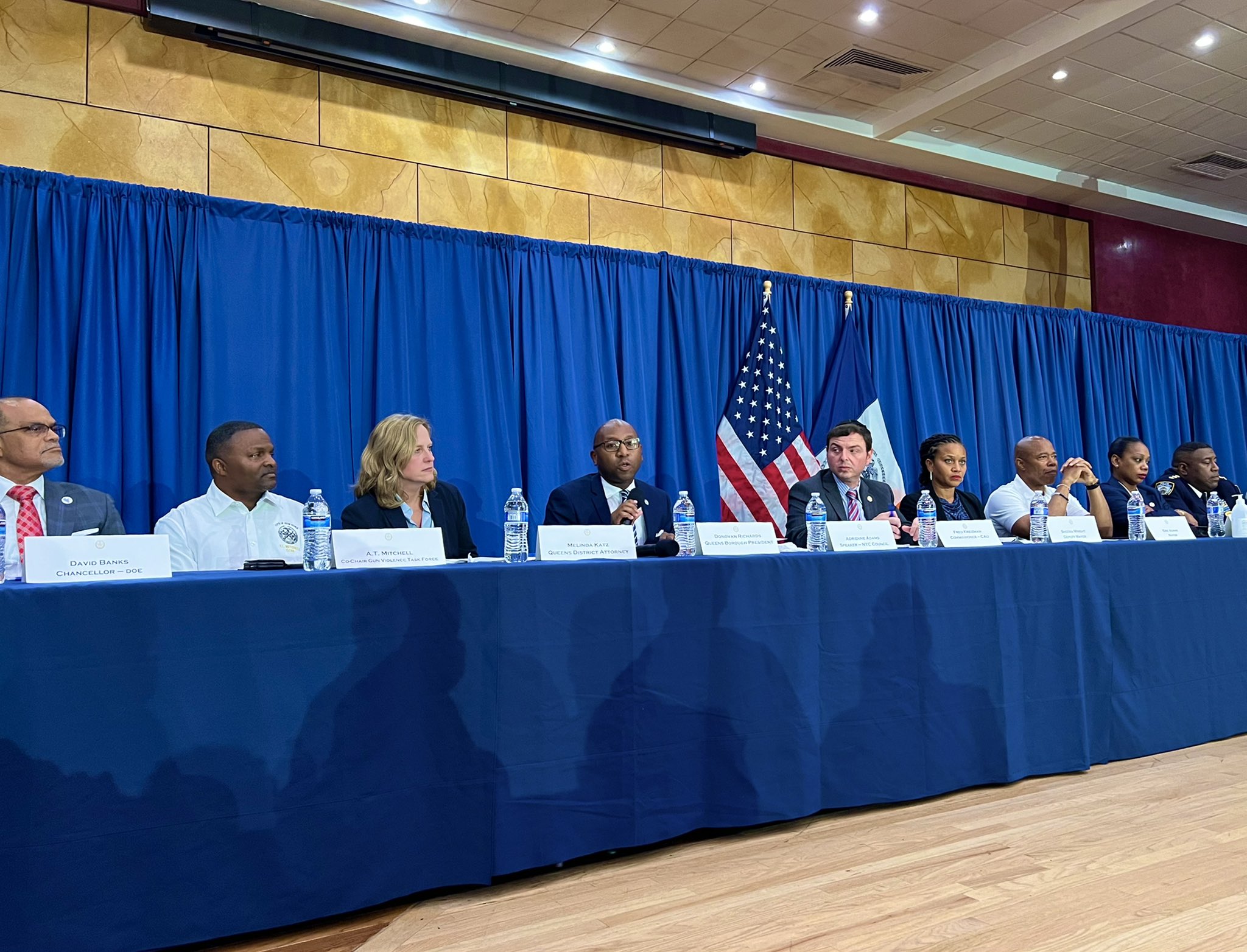 Mayor Adams addresses public safety concerns in southeast Queens during