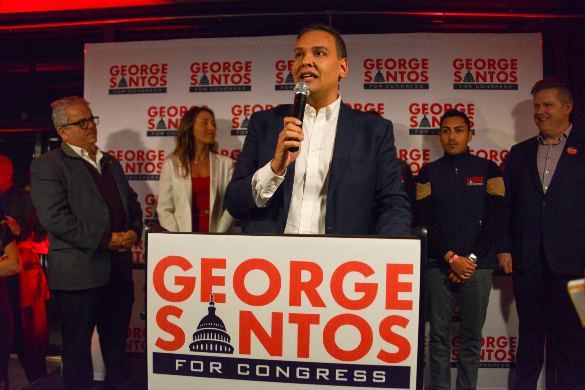 Republican Santos declares victory in tight Congressional