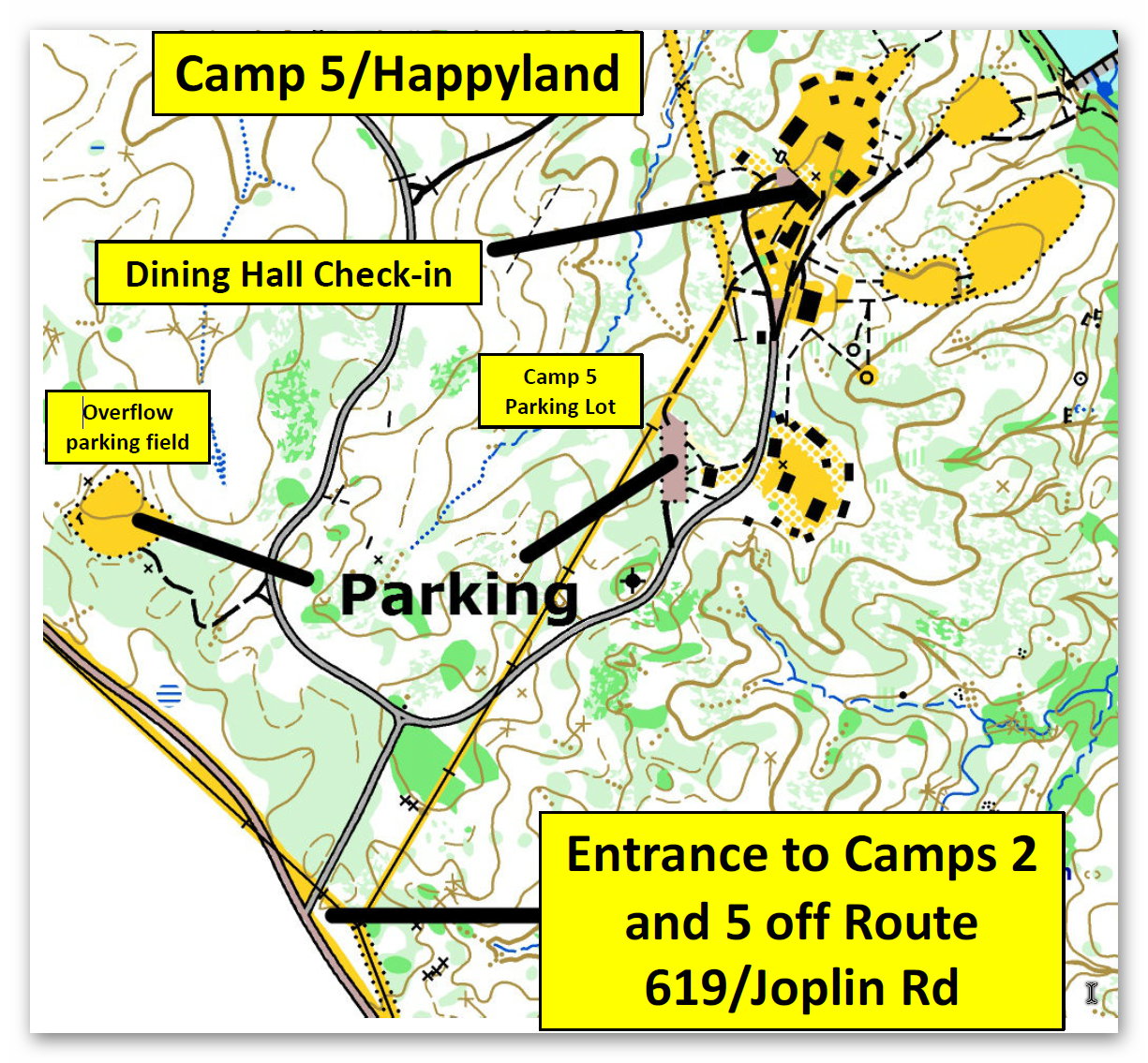 Happyland Training Camp Quantico Orienteering Club