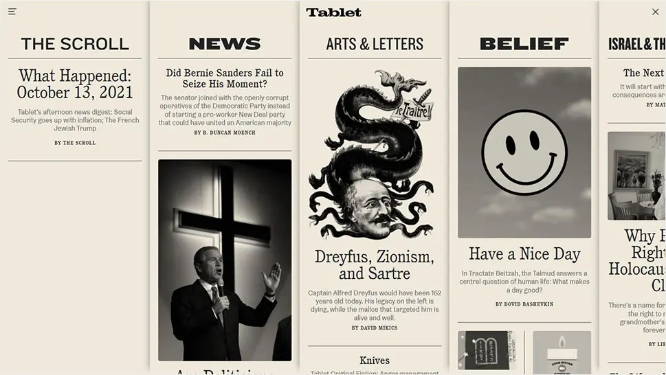 11 Stunning Examples of Tab Based Navigation Qode Interactive