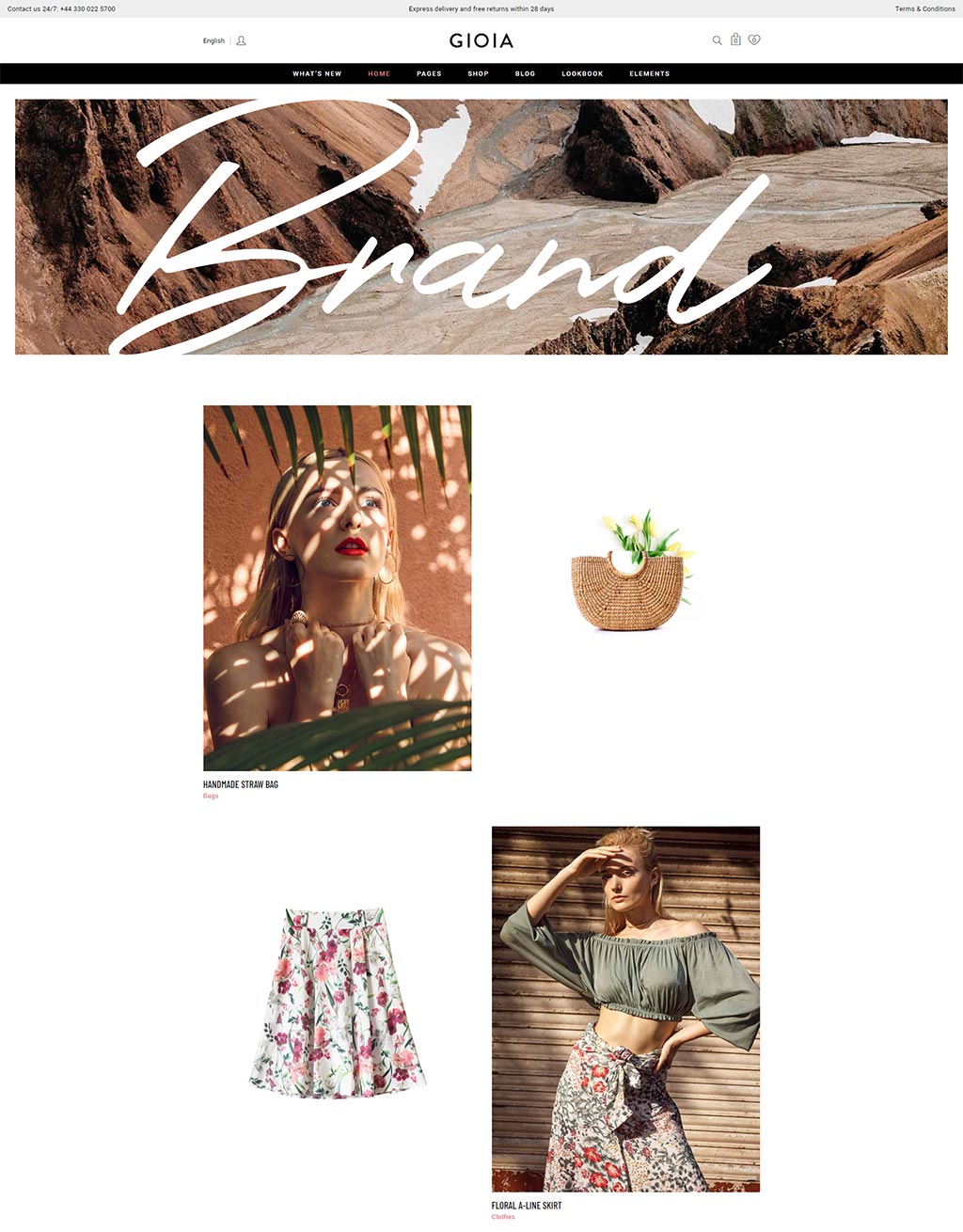 Gioia Modern Fashion Shop Qode Interactive