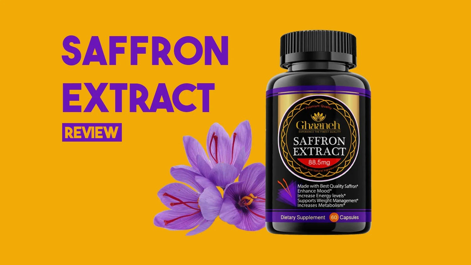 Best Saffron Supplement in 2024 Review & Top Pick