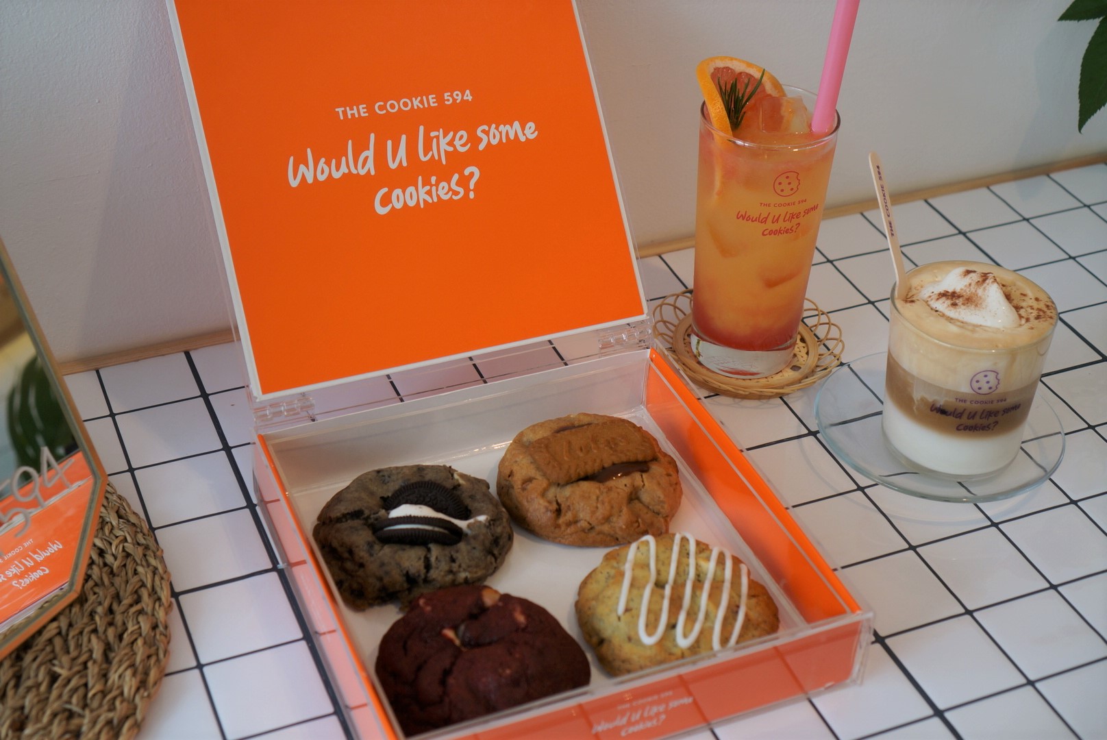 【原宿韓国っぽカフェ】THE COOKIE 594 のホームメイドクッキー、もう食べた？