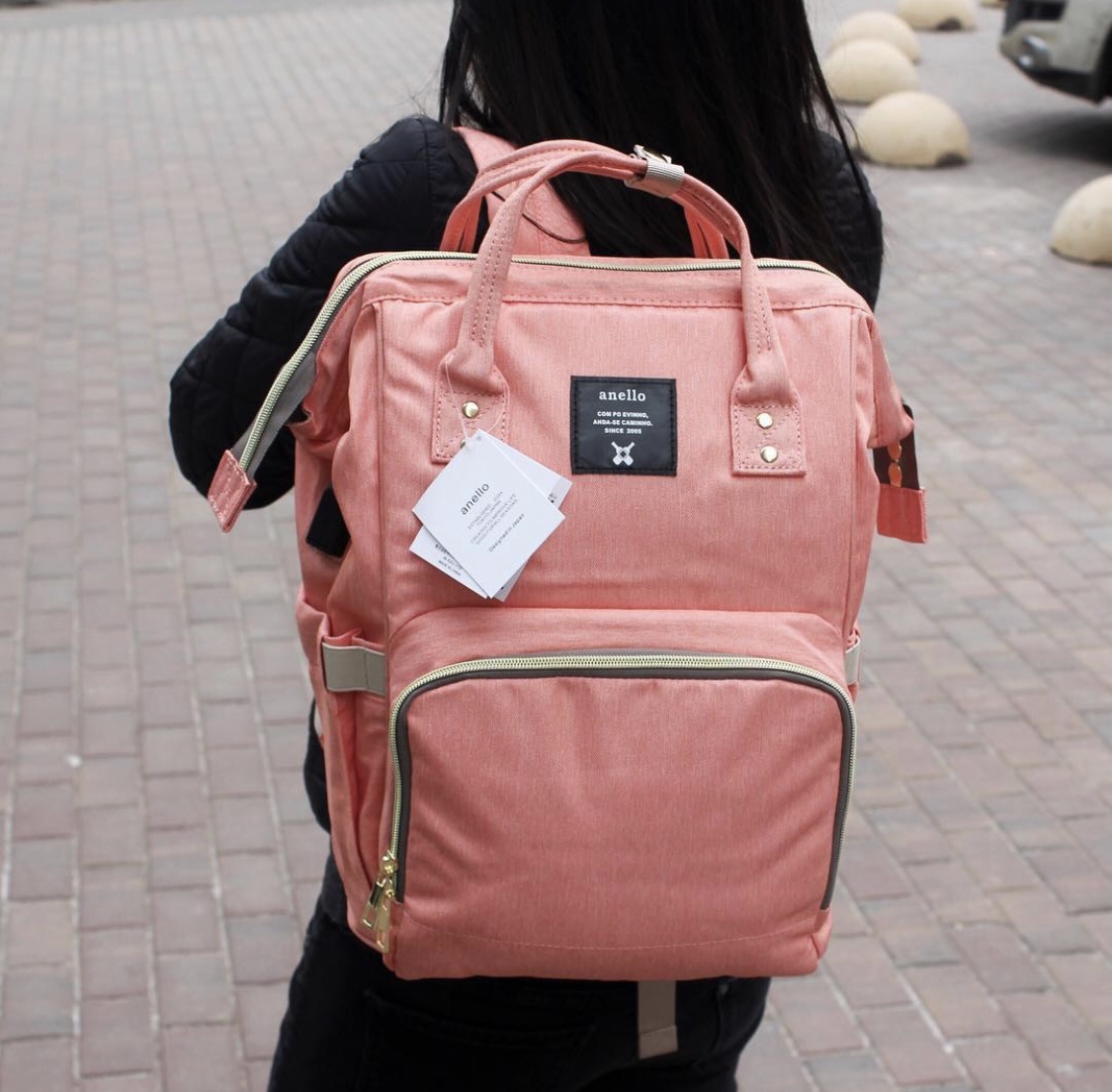 Anello Diaper Bag Peach Anello Diaper Bag Peach Buy Online at