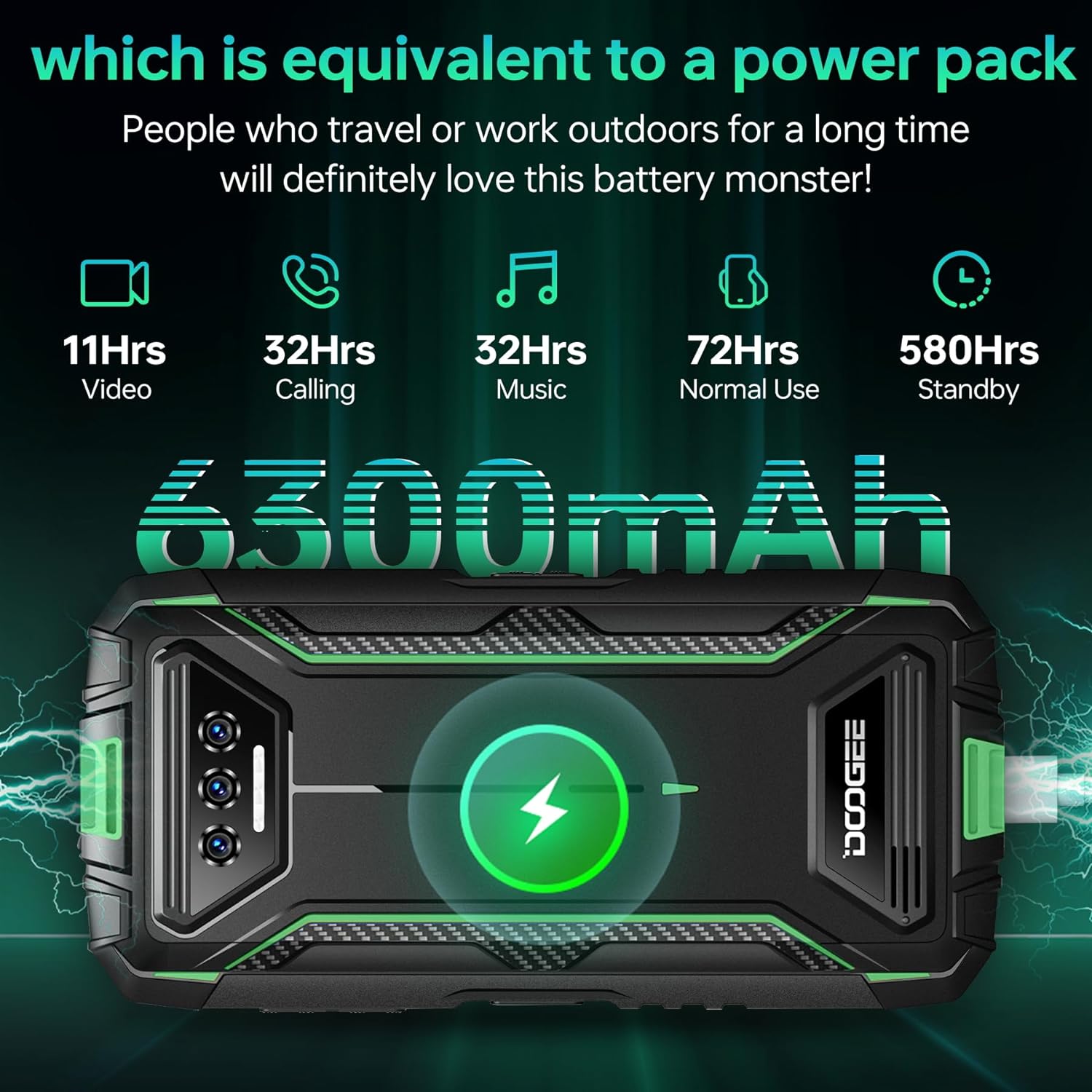 DOOGEE S41 Plus Rugged Smartphone, 8GB RAM+128GB ROM Rugged Phone