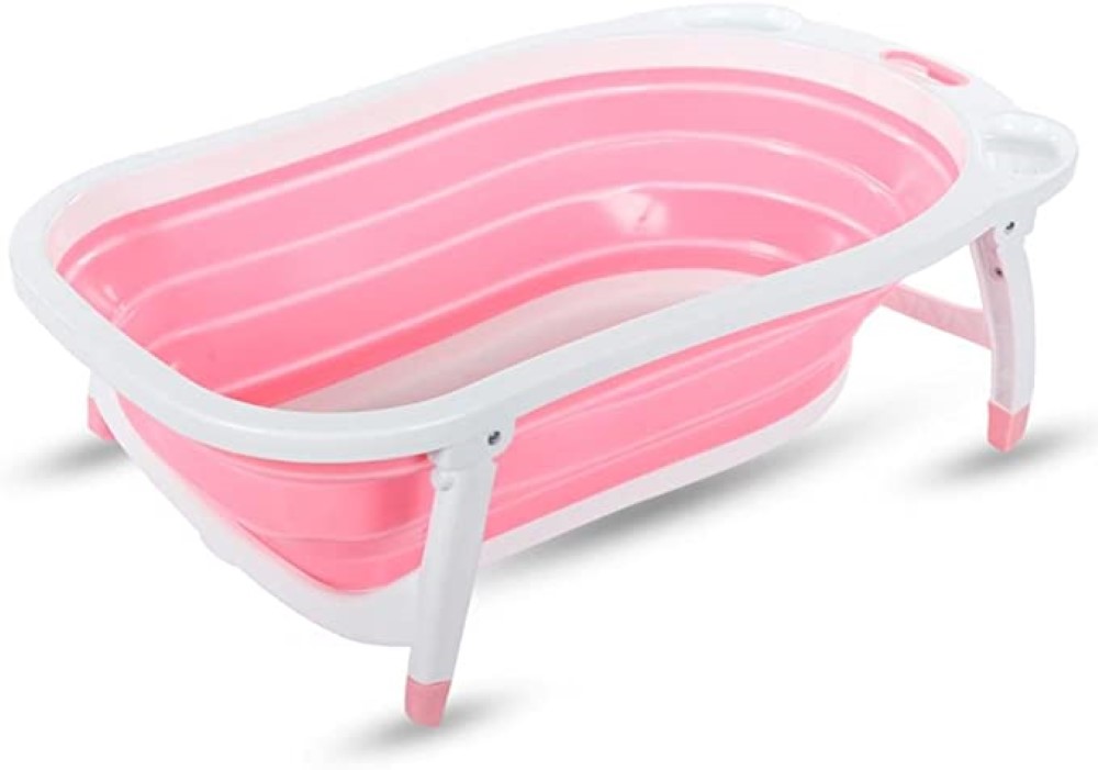 Pikkaboo Baby Foldable Portable NonSlip Bath Tub Pink Buy Online