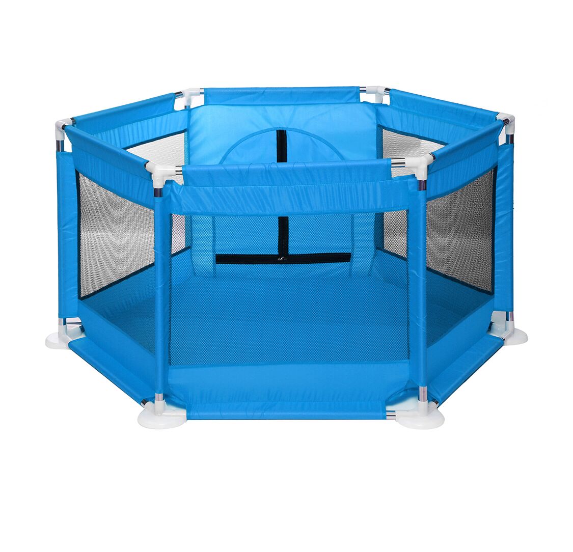 MyFunPlay Portable Playpen with 30 Free balls Blue Buy Online at