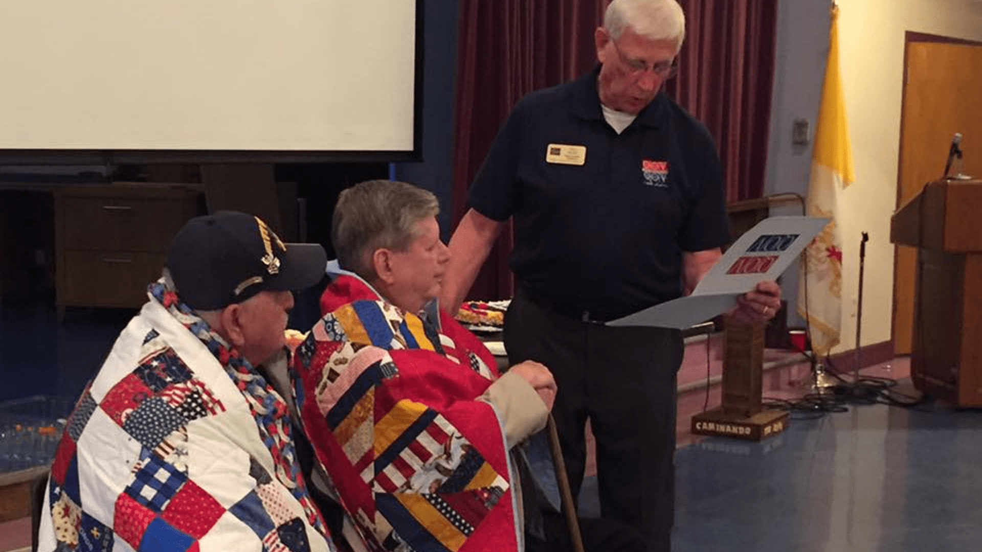 Quilts of Valor Foundation Upstate SC Quilt to Honor & Comfort
