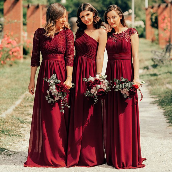 How long should a floorlength bridesmaid dress be? Quora