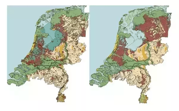 Netherlands Land Reclamation Map What Was The Significance Of The Dutch Reclamation Of Land From The Sea And Lakes Of The Netherlands? - Quora