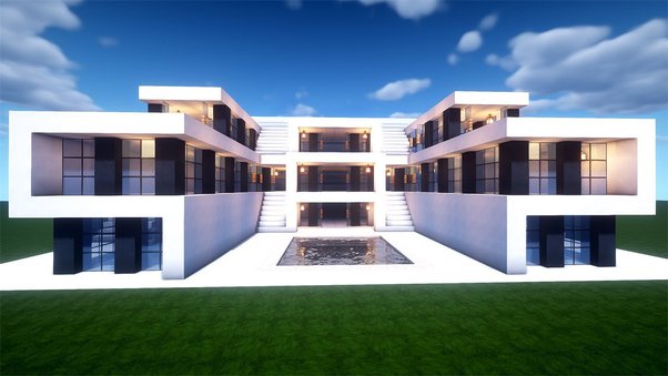 Would you build a modern mansion in Minecraft or a derelict house 