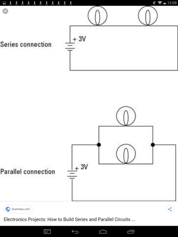 The Brightness Of A Bulb Depends On Cur And Voltage So In Parallel Circuits Although Is Same Received By Light Bulbs Divided Why Do We Say