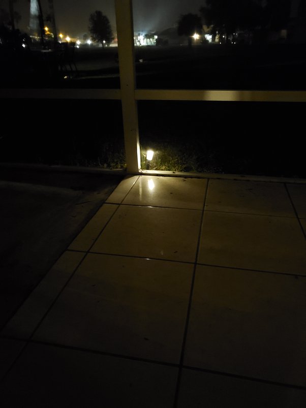 How does lightning affect a solar panel? I have a solarpowered lamp in