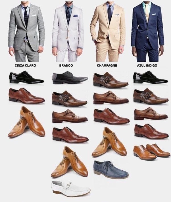 What Shoe To Wear With Blue Suit Encycloall