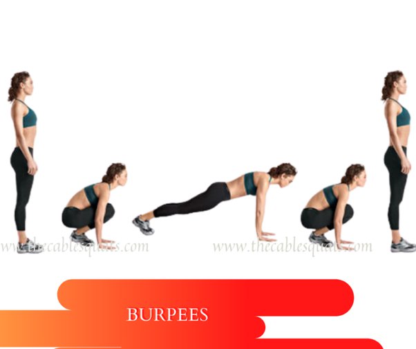 How to do burpee exercise Quora