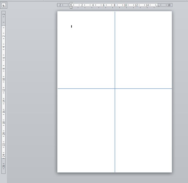 Paper Divided Into 4 Printable Discover the Beauty of Printable Paper