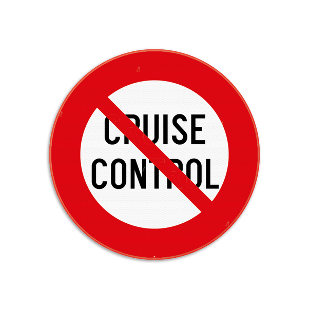 Is it illegal to use cruise control in town? Quora
