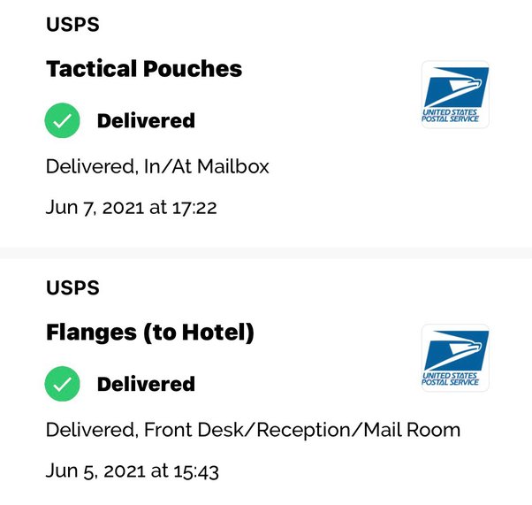 Why does the USPS service say package left an individual when no one