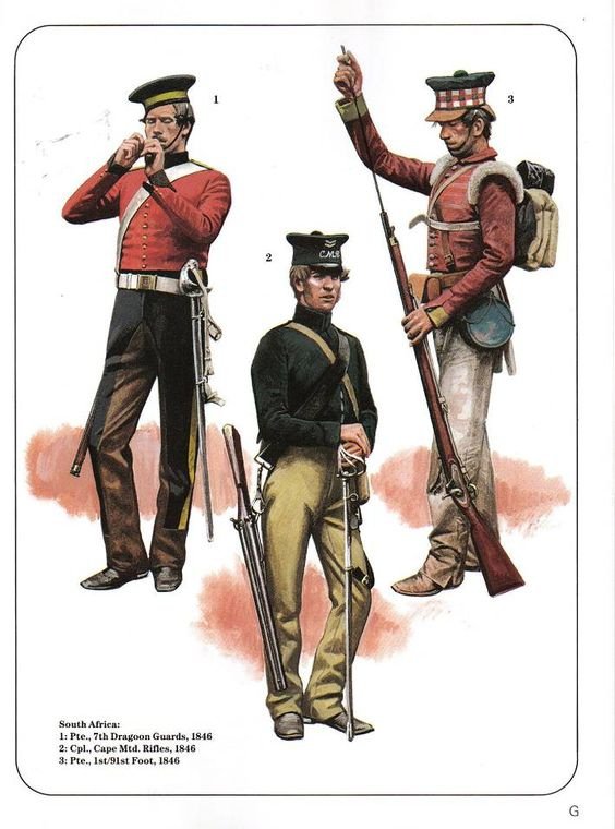 Why did armies generally have bright colored uniforms through the 19th