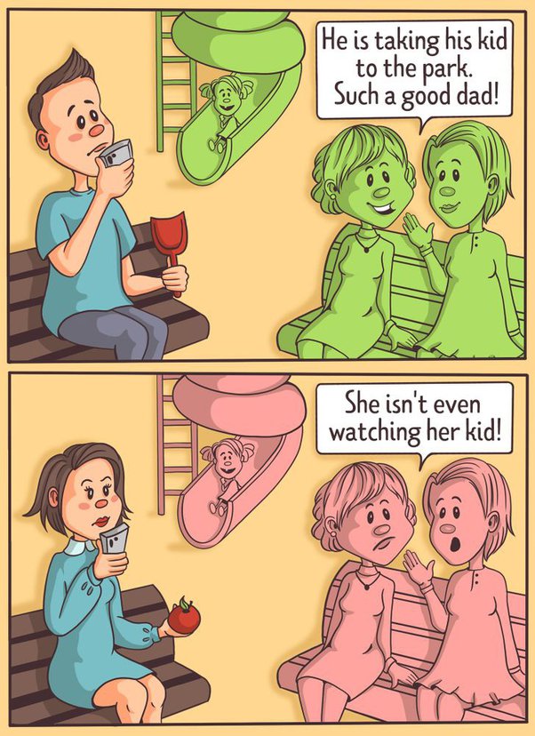 Some examples of double standards? KidzTalk