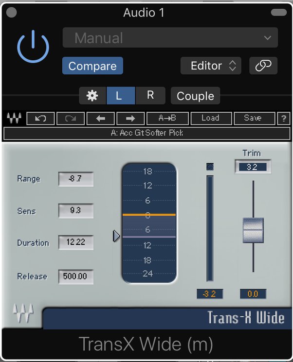 How to eliminate the sound of 'pick click' when recording guitar? Is
