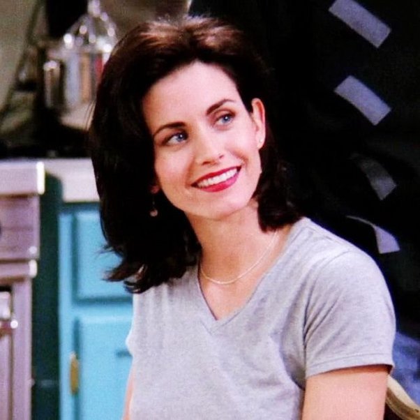 Why do Monica Geller and Richard Burke attend Barry and Mindy’s wedding
