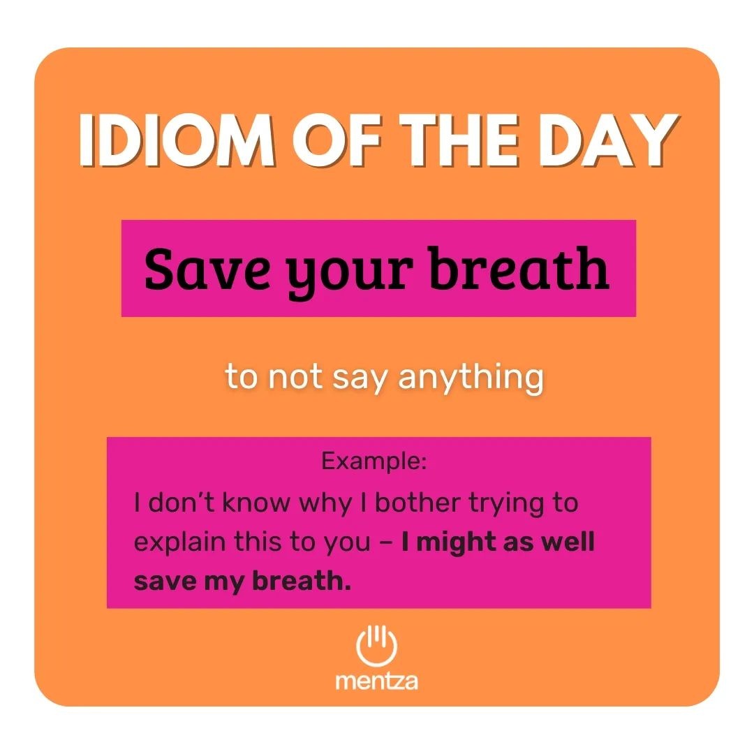 Make sentences with this Idiom! Let's practice together! The English