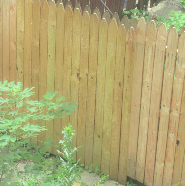 If I'm going to use vertical fence boards and paint them, do I have to