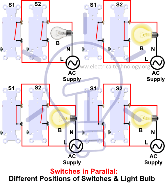 Parallel Switch Wiring Diagram Wiring Diagram