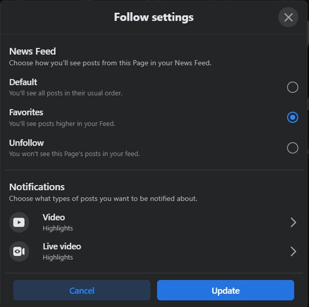Why am I not getting notifications from one person on Facebook anymore