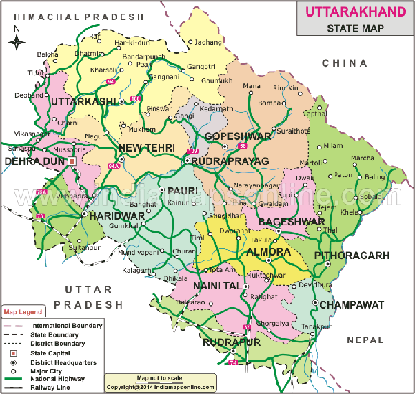 Kashipur In Uttarakhand Map How to reach Uttarakhand from Delhi Quora