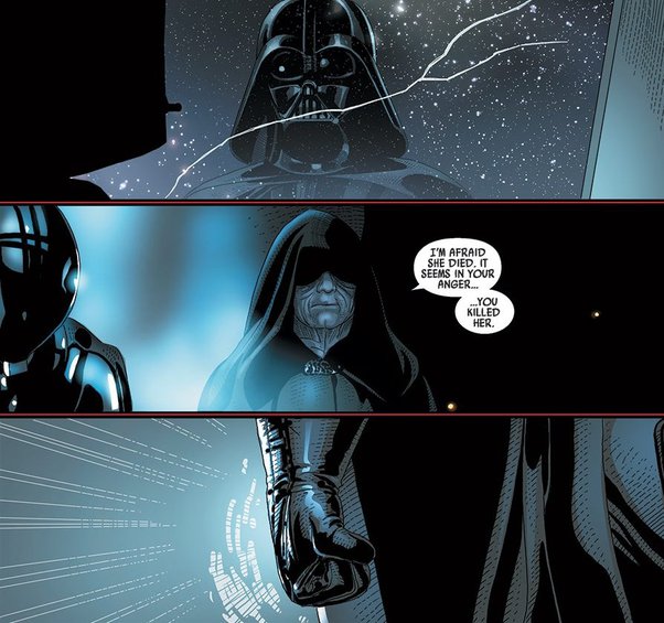 Did Darth Vader feel depressed about his previous super fast and