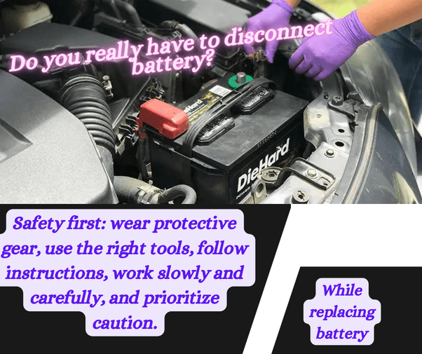 Gumi buktatók Fordul do i need to disconnect battery when changing car