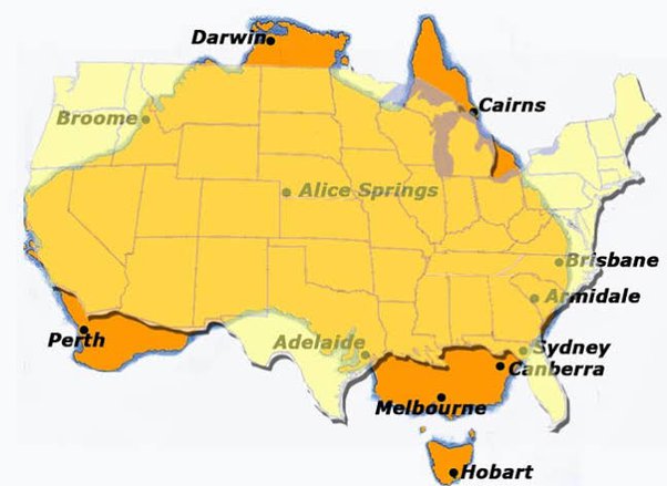 How big is Australia in Hectares? - Quora
