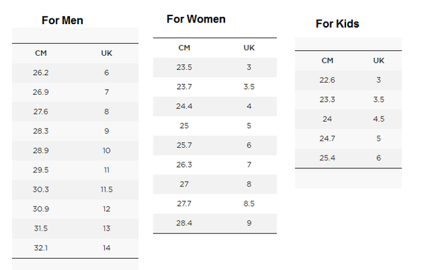 UK Shoe Size To India: [Conversion Charts Sizing Guide], 50% OFF