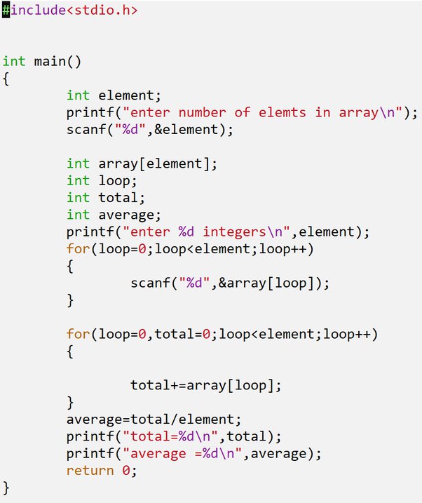 How To Write Down A Program To Input 10 Numbers In Array, 53 OFF
