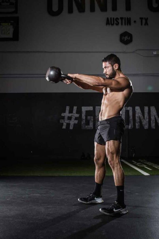 Does the kettlebell swing work your abs? Quora