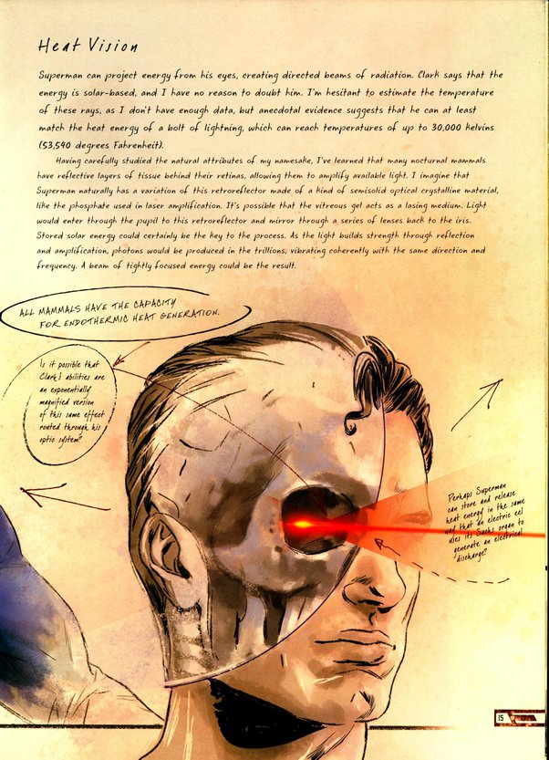 How would heat vision work in real life scientifically? Quora