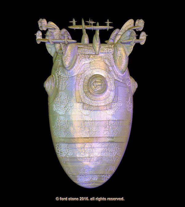 What techniques do professional digital artists use to create realistic