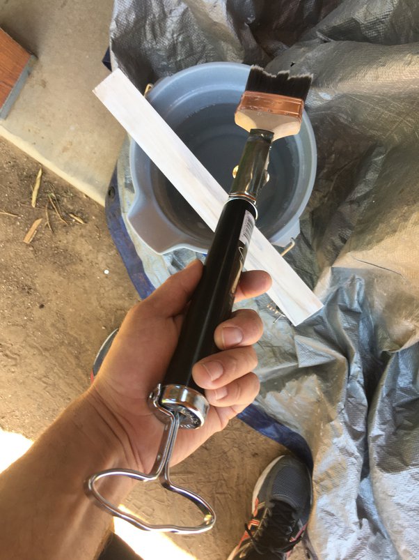 How to dispose of water after cleaning a paint brush Quora