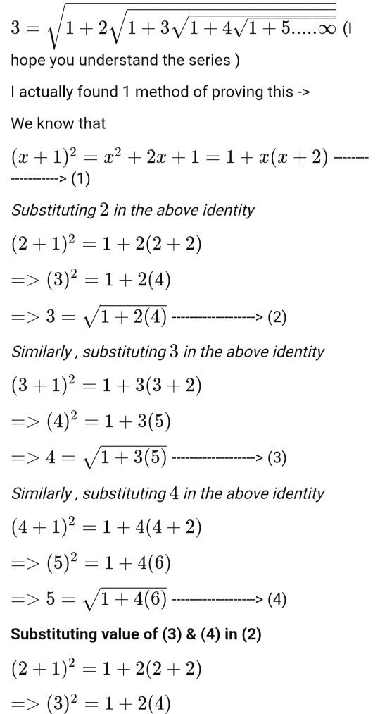 Ramanujan Formulas