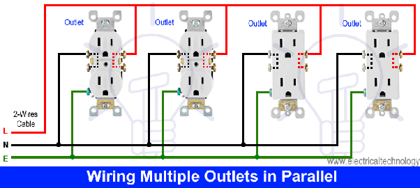 Do all outlets in a house need to be wired together? - Quora