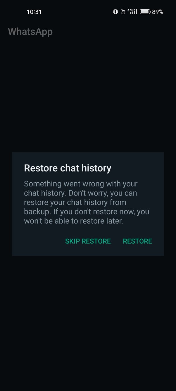 Why is WhatsApp showing “WhatsApp is temporarily unavailable. Please