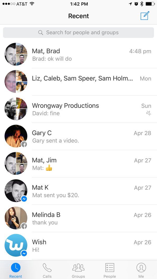 What is the blue and grey phone icon on Facebook messenger? Quora