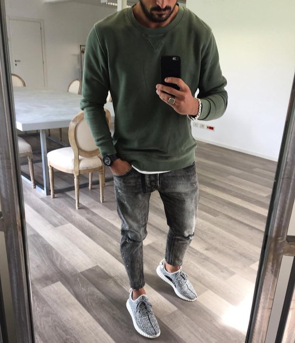 gray and green outfit Dresses Images 2022