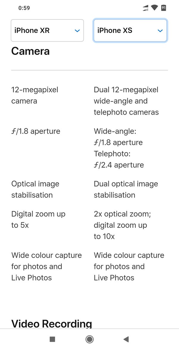 Why does the iPhone XR have one camera? Quora