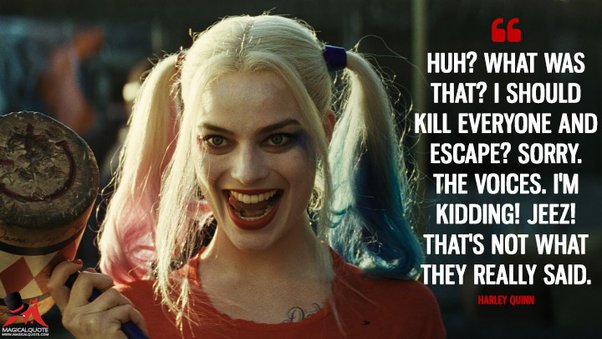 harley quinn quotes to joker What Are Your Favorite Joker And Harley Quinn Quotes? - Quora