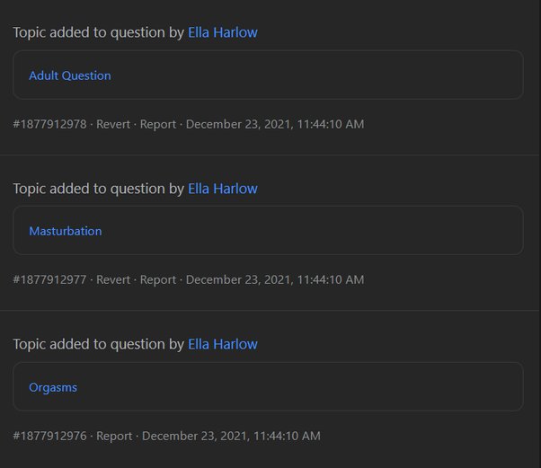 What are specific examples of Quora moderation injustice? Quora