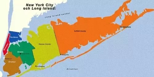 Why are Brooklyn and Queens never referred to as Long Island when