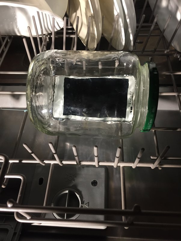 Can you use white vinegar on dishes that are going into the dishwasher